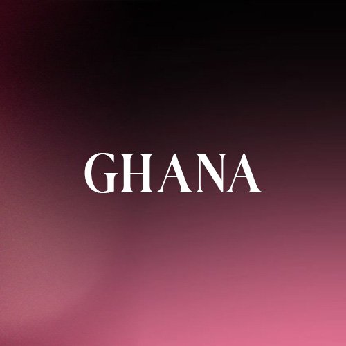 Ghana - Ellie Angelina