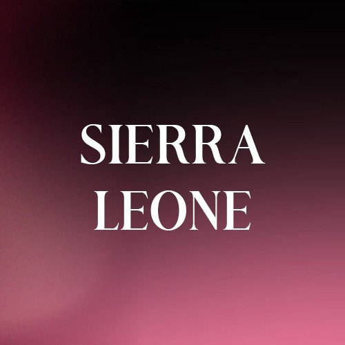 Sierra Leone - Christiana Sia Johnson