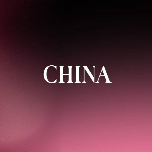 China